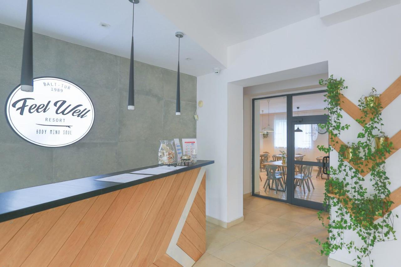 Osrodek Wypoczynkowy Balt-Tur Feel Well Resort Jastrzębia Góra Esterno foto